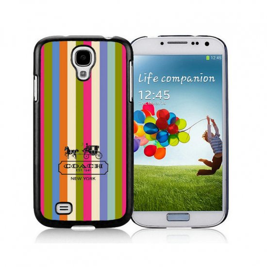 Coach Stripe Multicolor Samsung Galaxy S4 9500 AJP